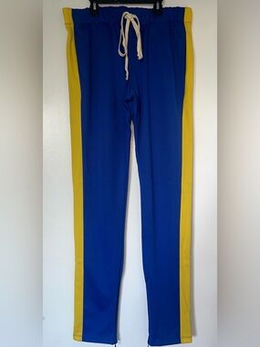 EPTM Blue & Yellow Track Pants XL Made in USA